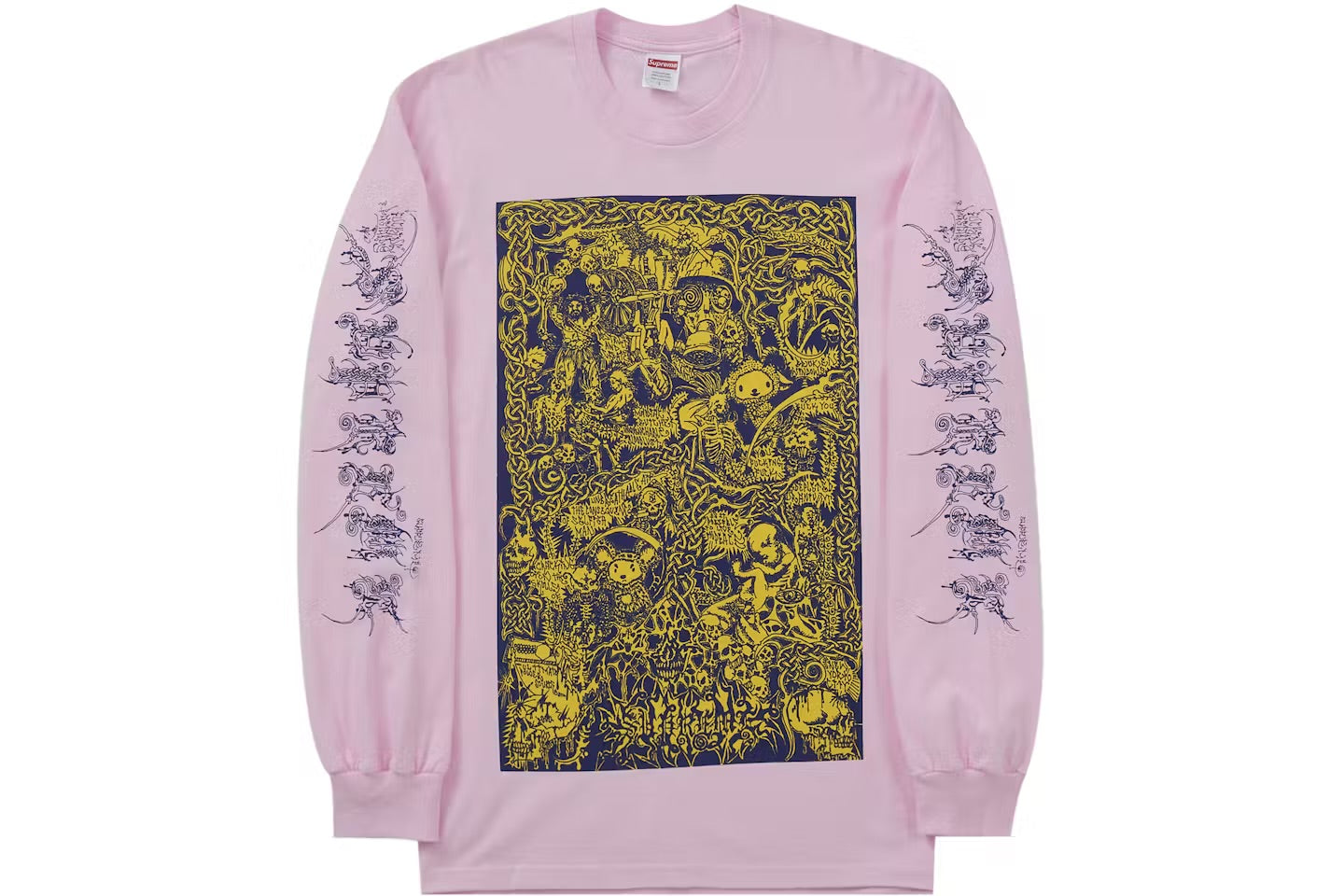 Supreme Wombat L/S Tee Pink