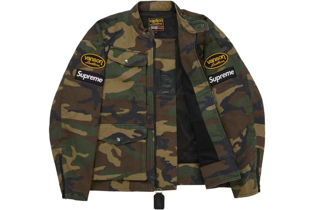 Supreme Vanson Leathers Cordura Jacket (SS26)