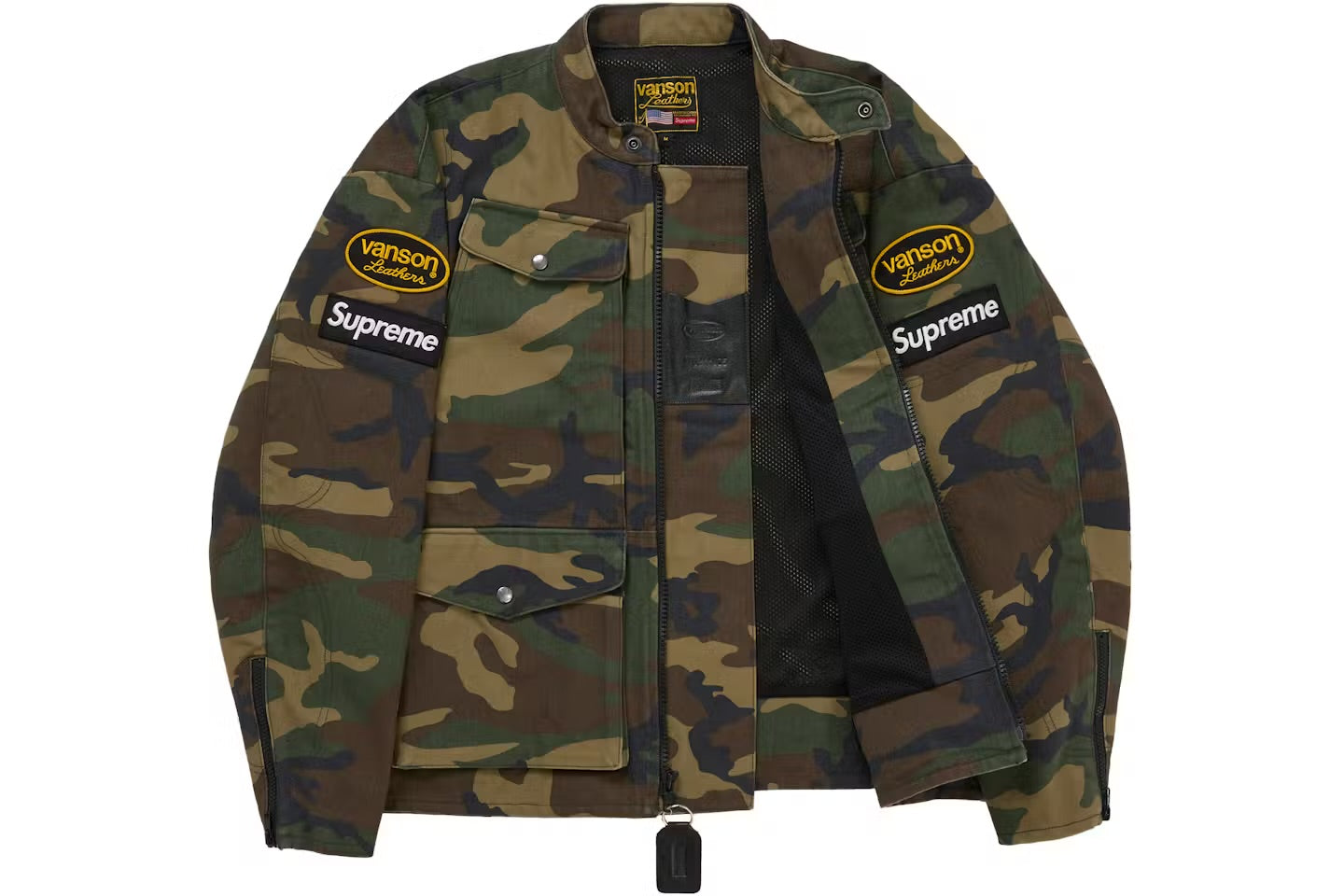Supreme Vanson Leathers Cordura Jacket (SS26)