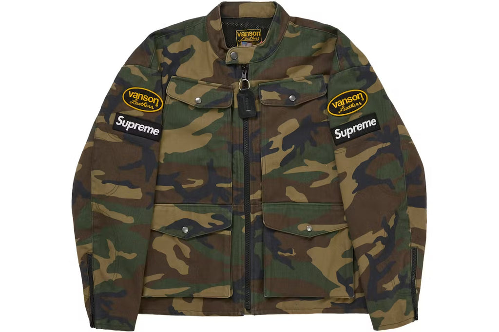 Supreme Vanson Leathers Cordura Jacket (SS26)