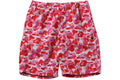 BAPE ABC Camo Beach Shorts
Pink