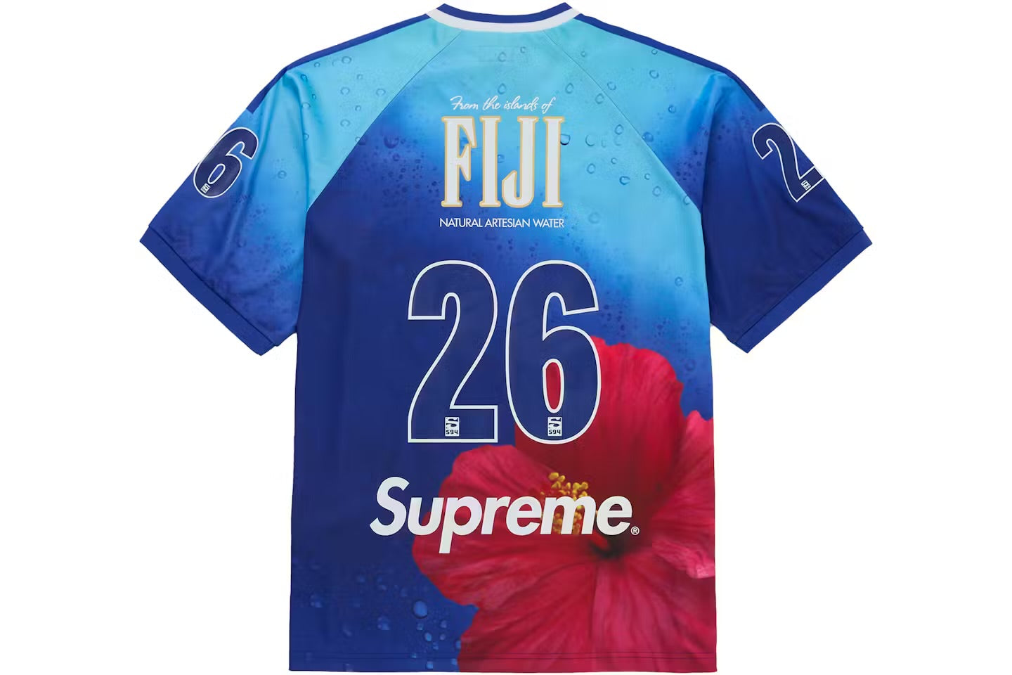 Supreme Fiji soccer jersey