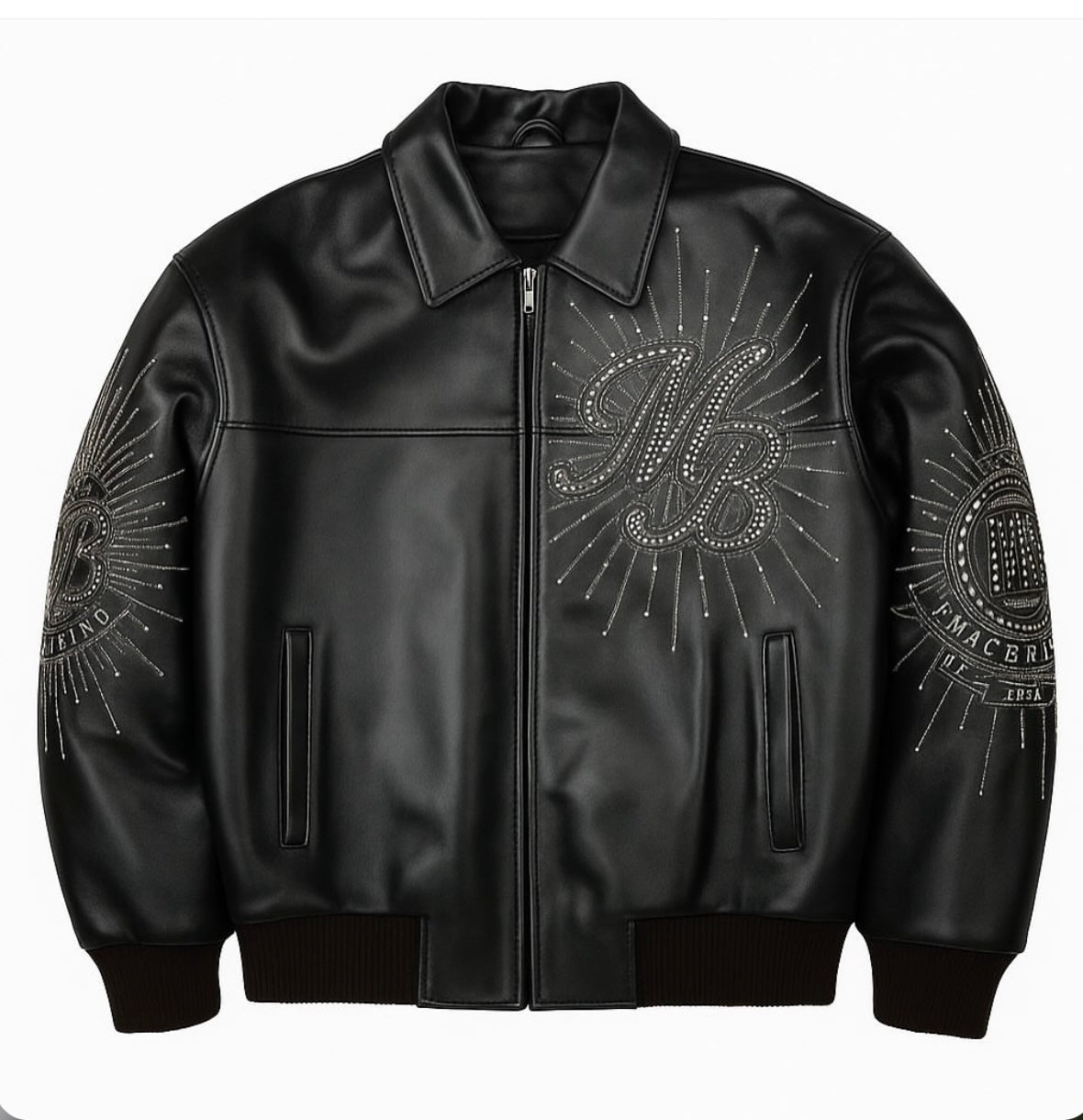 Mack Brand Leather Jacket