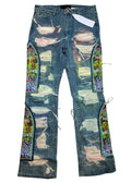 Who decides war roygbiv fusion denim sky/multi