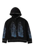 Who decides war Flame glass hoody