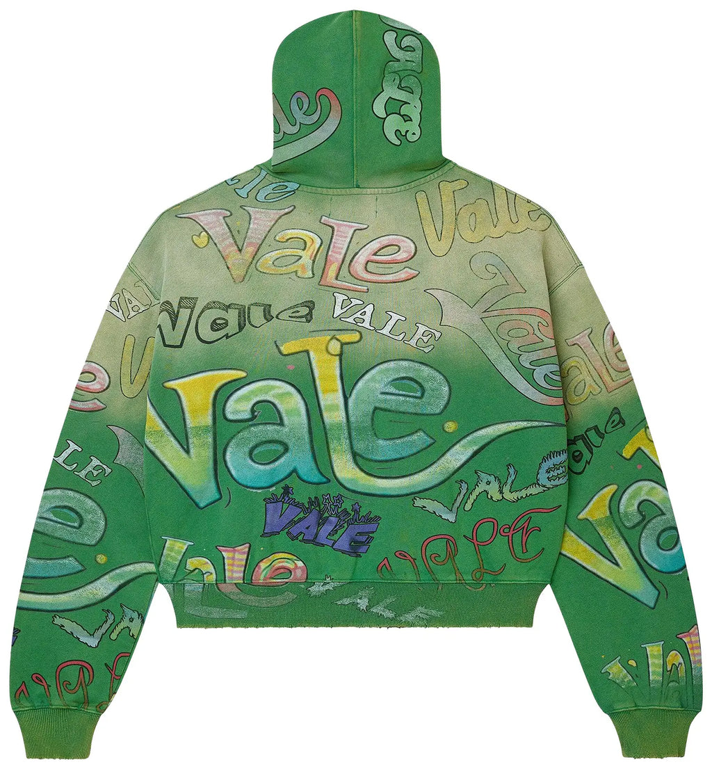 Vale Forever Spearmint Zip Up 'Green'