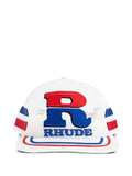 RHUDE
logo-embroidered mesh cap